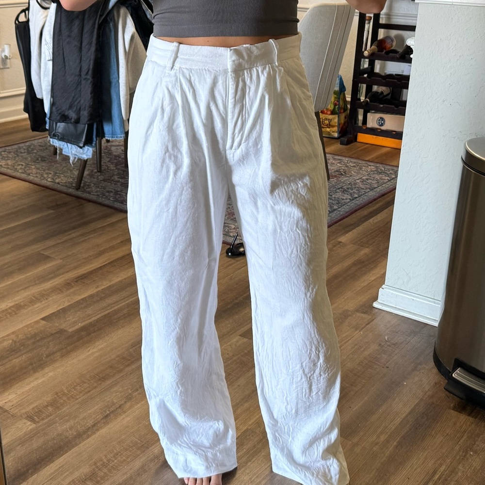 Linen trousers